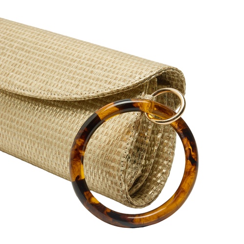 Фото ракурс 2 - Женская золотая сумка Parfois артикул 232265 _GD FW2025