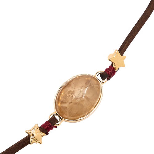 Фото ракурс 2 - Жіночий бордовий браслет Parfois артикул 240857 _MI FW2025