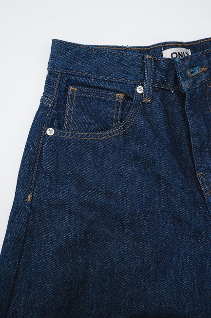 Фото ракурс 4 - Жіночі сині джинси Only артикул 15360244 DARK BLUE DENIM FW2025