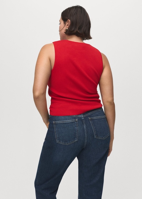 Фото ракурс 7 - Женские синие джинсы Mango артикул 17054423 TO 1 season