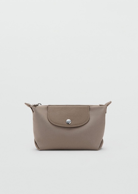 Фото ракурс 2 - Женская коричневая косметичка Mango артикул 17044123 TA 1 season