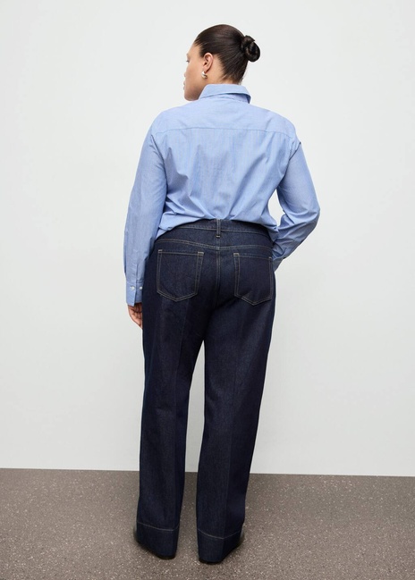 Фото ракурс 7 - Женские синие джинсы Mango артикул 27011244 TO 2 season