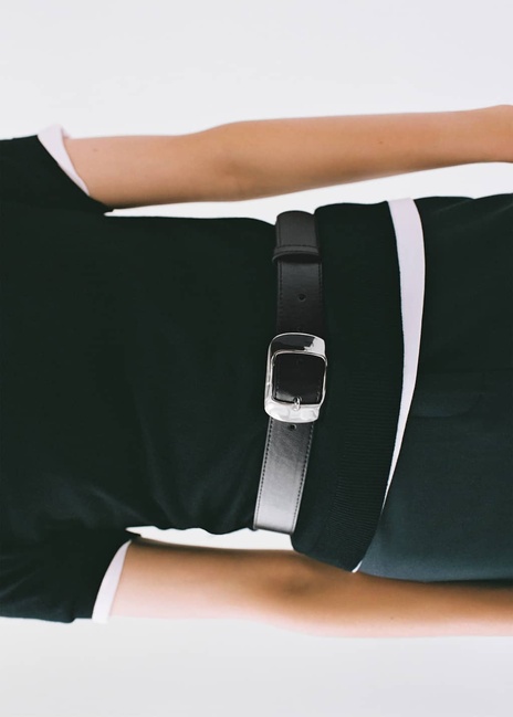 Жіночий чорний ремінь Mango артикул 17024096 99 1 season Фото ракурс 5 - Жіночий чорний ремінь Mango артикул 17024096 99 1 season