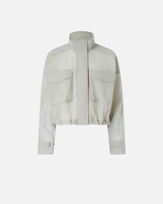 Фото ракурс 4 - Жіноча біла куртка Pinko артикул 104845-A2EK I12 SS2025