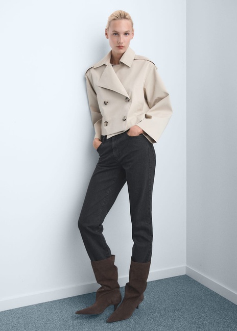 Жіночі чорні джинси Mango артикул 17045171 TN 1 season Фото ракурс 5 - Жіночі чорні джинси Mango артикул 17045171 TN 1 season