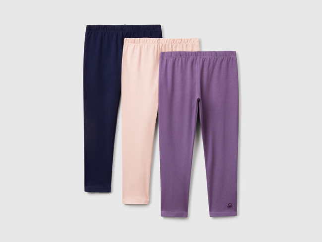 Разноцветные лосины для девочек Benetton артикул 3MT1GF055.P 902 25A Фото ракурс 1 - Разноцветные лосины для девочек Benetton артикул 3MT1GF055.P 902 25A