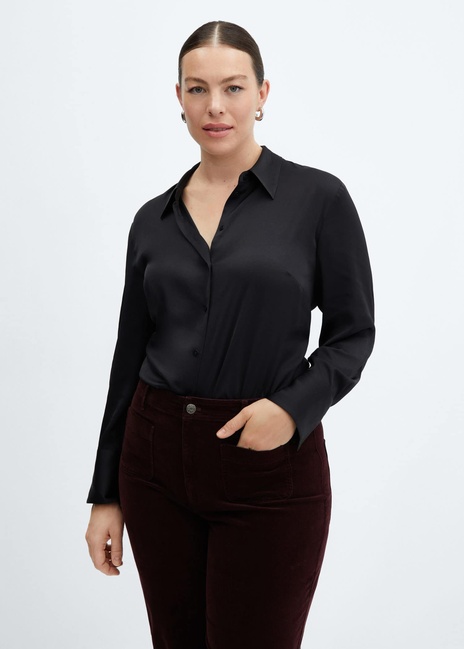 Фото ракурс 6 - Женские бордовые джинсы Mango артикул 57077722 77 5 season