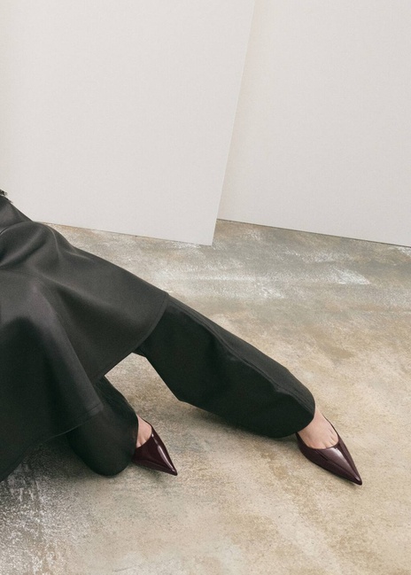 Фото ракурс 6 - Женские коричневые туфли Mango артикул 27051228 32 2 season