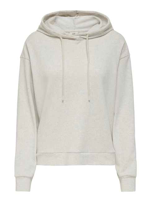 Фото ракурс 3 - Женское бежевое худи Only артикул 15356341 Oatmeal FW2025