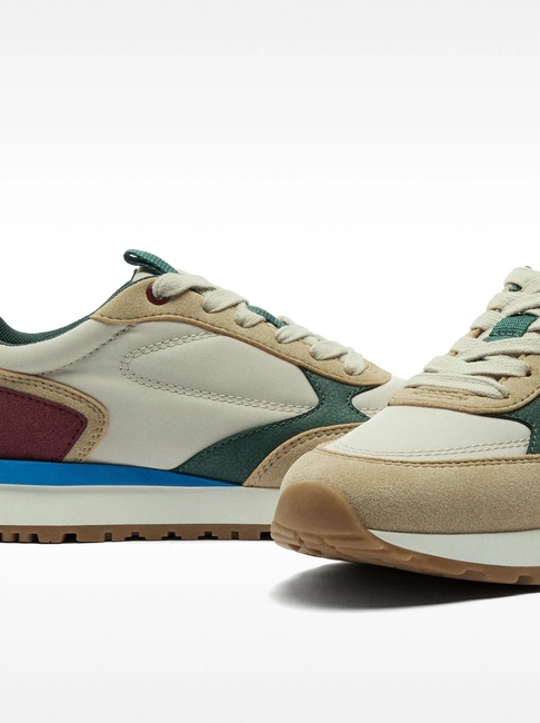 Фото ракурс 4 - Жіночі бежеві кросівки Parfois артикул 227990 _BG FW2025