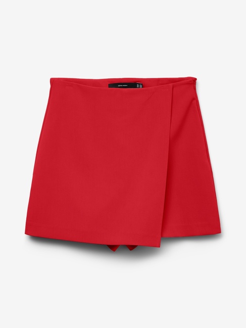 Жіночі червоні шорти Vero Moda артикул 10332054 high risk red FW2025 Фото ракурс 4 - Жіночі червоні шорти Vero Moda артикул 10332054 high risk red FW2025