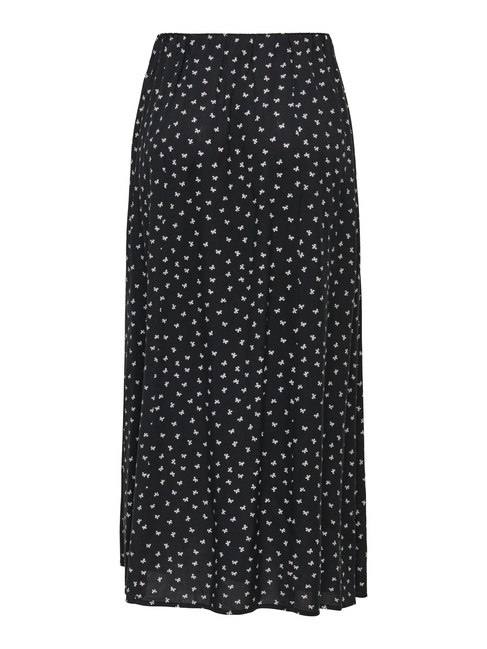 Женская черная юбка Only артикул 15357477 Black FW2025 Фото ракурс 4 - Женская черная юбка Only артикул 15357477 Black FW2025