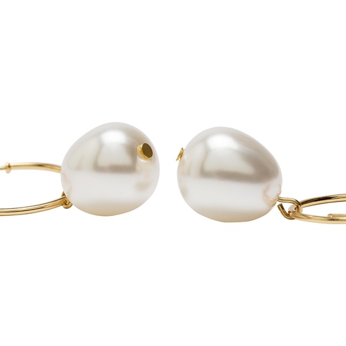 Фото ракурс 2 - Жіночі білі сережки Parfois артикул 239396 _PE FW2025