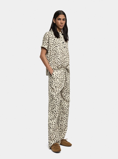 Фото ракурс 3 - Жіноча бежева блузка Parfois артикул 238161 _BM FW2025