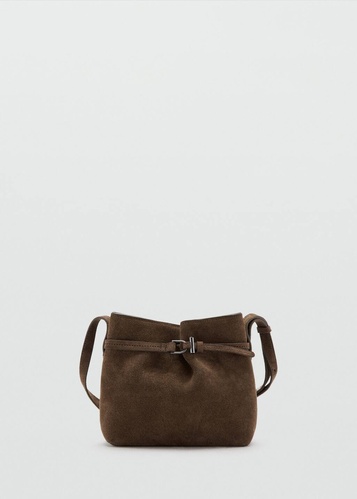 Фото ракурс 2 - Жіноча коричнева сумка Mango артикул 27031213 30 2 season