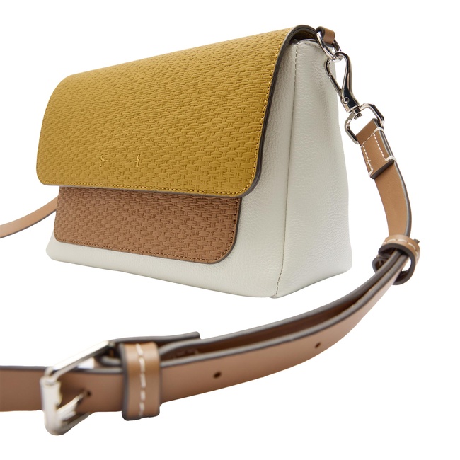 Жіноча жовта сумка Parfois артикул 230369 _YL SS2025 Фото ракурс 3 - Жіноча жовта сумка Parfois артикул 230369 _YL SS2025