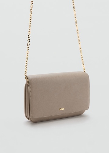 Фото ракурс 1 - Жіноча коричнева сумка Mango артикул 17095150 35 1 season