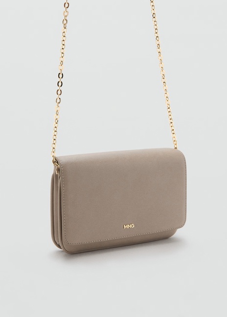 Фото ракурс 1 - Жіноча коричнева сумка Mango артикул 17095150 35 1 season