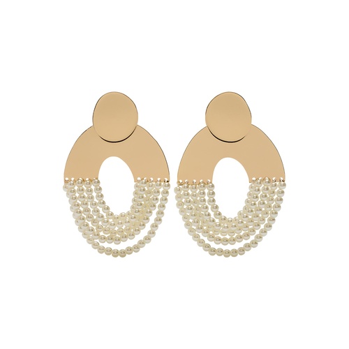 Фото ракурс 1 - Жіночі бежеві сережки Parfois артикул 239655 _PE FW2025