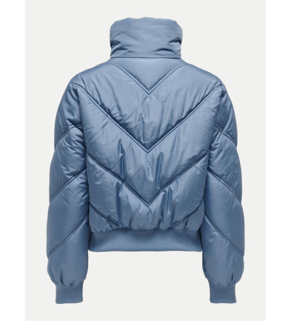 Фото ракурс 2 - Жіноча блакитна куртка Only артикул 15321962 Coronet Blue FW2024