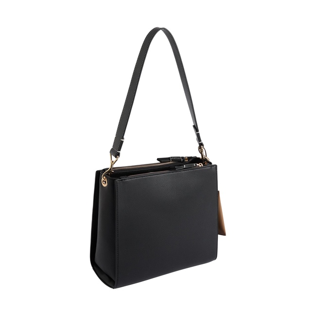 Жіноча чорна сумка Parfois артикул 230323 _BK SS2025 Фото ракурс 3 - Жіноча чорна сумка Parfois артикул 230323 _BK SS2025