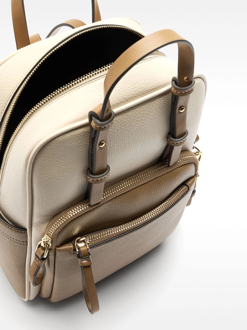 Фото ракурс 4 - Жіночий молочний рюкзак Parfois артикул 231980 _EC SS2025