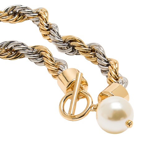 Фото ракурс 2 - Жіноче золото-срібнe намисто Parfois артикул 225241 _MM FW2025