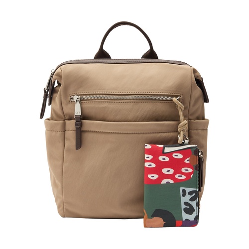 Фото ракурс 1 - Женский коричневый рюкзак Parfois артикул 241473 _TU FW2025