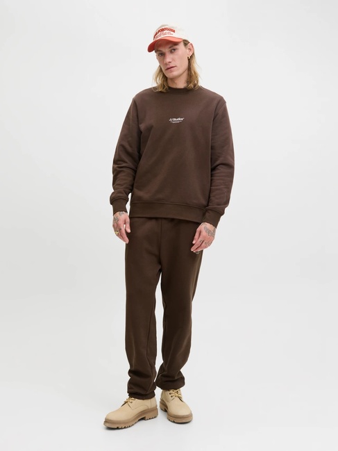 Чоловічі коричневі штани Jack & Jones артикул 12278943 Delicioso FW2025 Фото ракурс 5 - Чоловічі коричневі штани Jack & Jones артикул 12278943 Delicioso FW2025