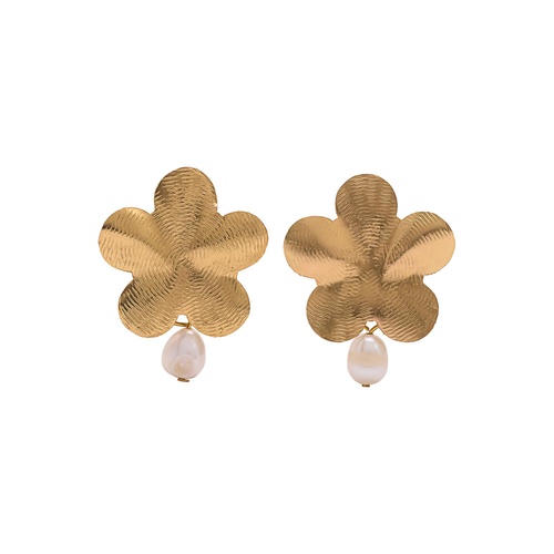 Фото ракурс 1 - Женские золотые серьги Parfois артикул 242733 _GD SS2026