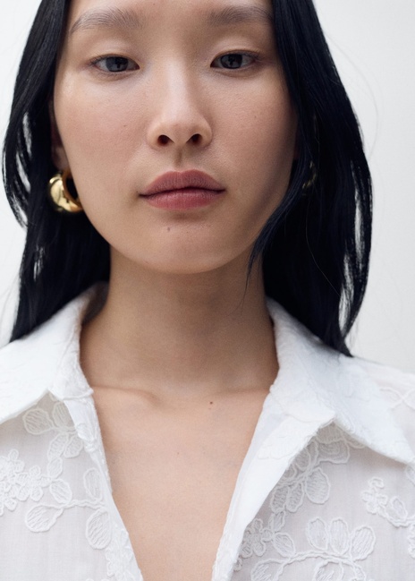 Фото ракурс 4 - Жіноча біла сукня Mango артикул 87029065 01 8 season