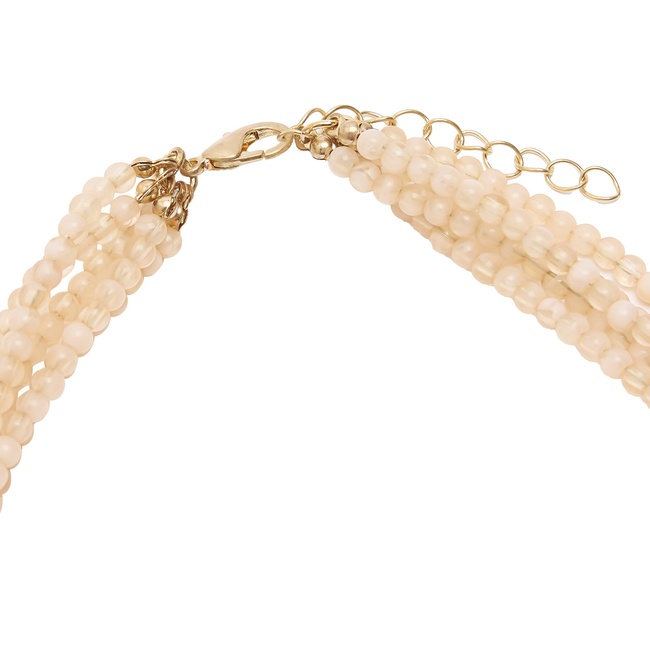 Фото ракурс 3 - Жіноче білe намисто Parfois артикул 235120 _WT FW2025