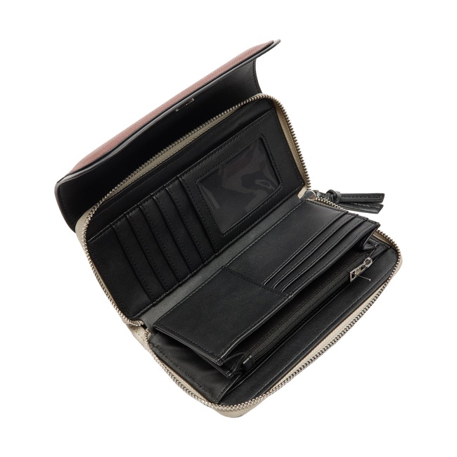 Жіночий бордовий гаманець Parfois артикул 241407 _BU FW2025 Фото ракурс 4 - Жіночий бордовий гаманець Parfois артикул 241407 _BU FW2025