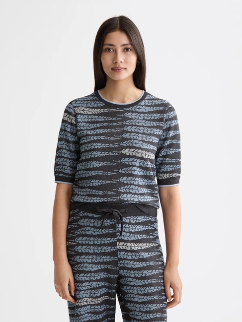 Фото ракурс 1 - Жіночий коричневий светр SCOTCH & SODA артикул U9A00828T U078 FW2025