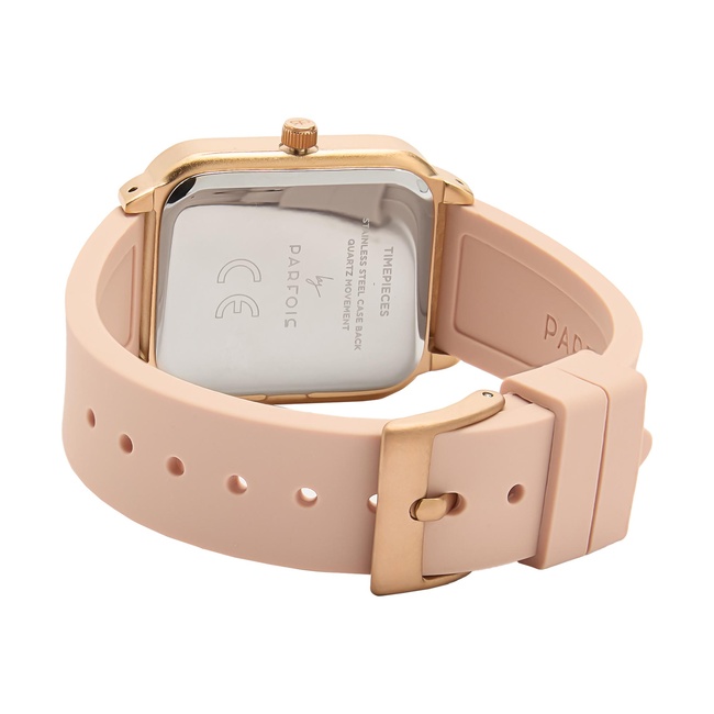 Фото ракурс 3 - Жіночий рожевий годинник Parfois артикул 242975 _TK SS2026