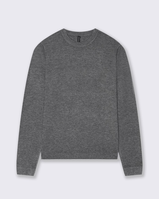 Фото ракурс 3 - Женский серый джемпер Piazza Italia артикул 55863 Dark grey FW2025