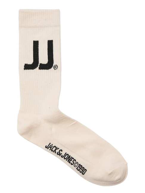 Фото ракурс 2 - Мужские разноцветные носки Jack & Jones артикул 12280291 BUTTERCREAM FW2025