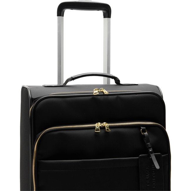 Фото ракурс 6 - Женский черный чемодан Parfois артикул 212358 _BK FW2025