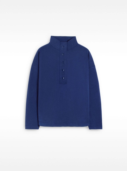 Женский синий свитшот Parfois артикул 237339 _MI FW2025 Фото ракурс 5 - Женский синий свитшот Parfois артикул 237339 _MI FW2025