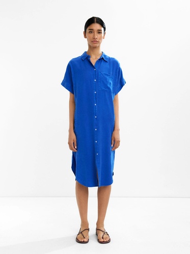 Фото ракурс 1 - Жіноча синя сукня Parfois артикул 234100 _BL FW2025