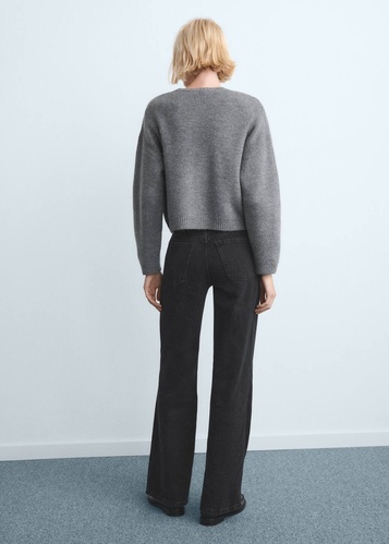 Фото ракурс 2 - Жіночі чорні джинси Mango артикул 27011205 TN 2 season