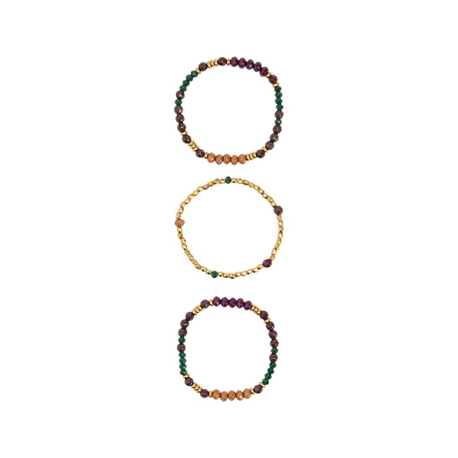 Жіночий різнокольоровий браслет Parfois артикул 241016 _HM FW2025 Фото ракурс 3 - Жіночий різнокольоровий браслет Parfois артикул 241016 _HM FW2025