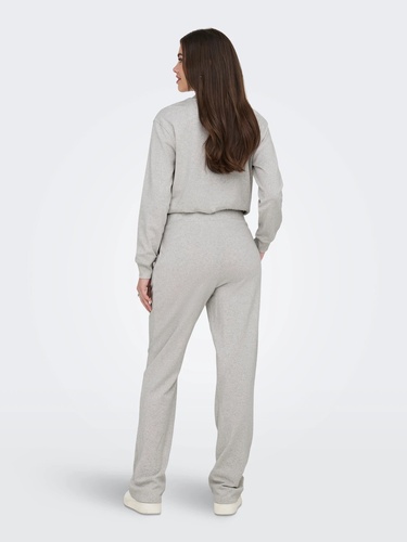 Фото ракурс 2 - Жіночі сірі штани Only артикул 15356355 Oatmeal FW2025