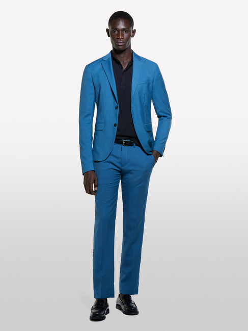 Чоловіча чорна футболка Benetton артикул 3ZDES103Z 100 24A Фото ракурс 4 - Чоловіча чорна футболка Benetton артикул 3ZDES103Z 100 24A