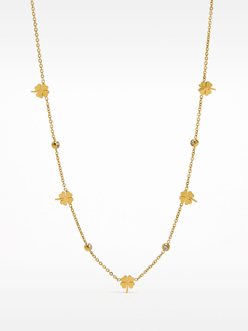 Фото ракурс 2 - Женское золотое ожерелье Parfois артикул 231648 _GD SS2025