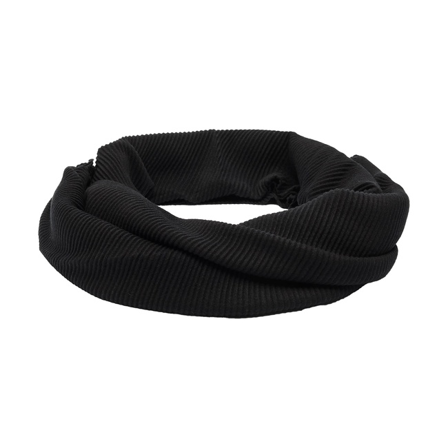 Жіночий чорний шарф Parfois артикул 240326 _BK FW2025 Фото ракурс 3 - Жіночий чорний шарф Parfois артикул 240326 _BK FW2025