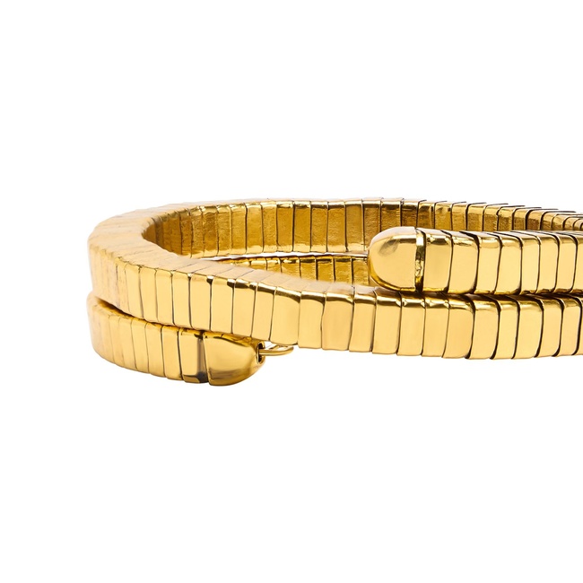 Жіночий золотий браслет Parfois артикул 240998 _GD FW2025 Фото ракурс 2 - Жіночий золотий браслет Parfois артикул 240998 _GD FW2025