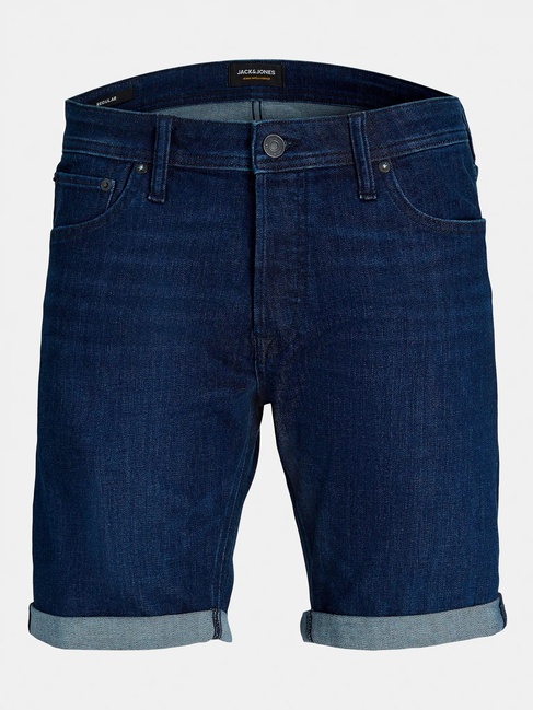 Фото ракурс 1 - Чоловічі сині шорти Jack & Jones артикул 12250177 Blue denim SS2024