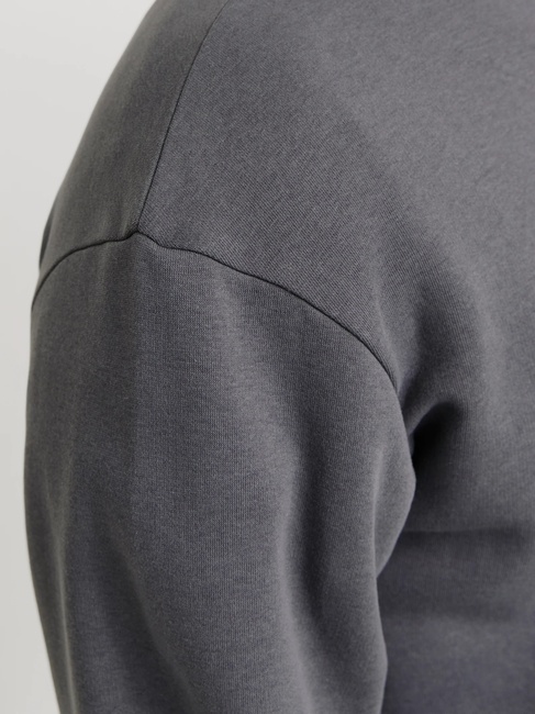 Чоловічий сірий світшот Jack & Jones артикул 12249341 castlerock FW2025 Фото ракурс 3 - Чоловічий сірий світшот Jack & Jones артикул 12249341 castlerock FW2025