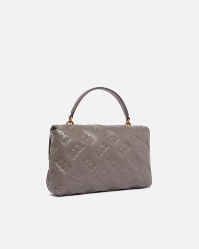 Фото ракурс 2 - Женская серая сумка Pinko артикул 100043-A2JX K33Q FW2025